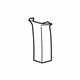 Ford EK4Z-6103598-AD TRIM - "A" PILLAR