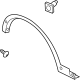 Ford LJ7Z-16038-CA MOULDING