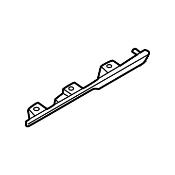 N1WZ-17F774-B Ford Bumper End Cap Illustration 1 of 1