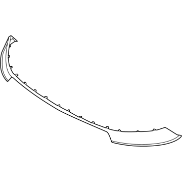 S1PZ-17D957-APTM Ford Front Bumper Assembly Illustration 1 of 1
