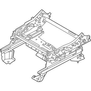 P2TZ-7861710-A Ford Seat Track Assembly Illustration 1 of 1