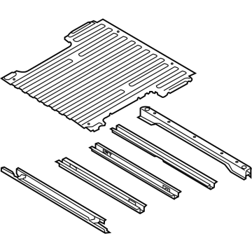 RL3Z-9511215-B Ford Floor Pan Assembly Illustration 1 of 1