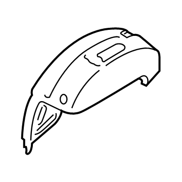 RL3Z-9927886-A Ford PANEL AND WHEELHOUSE - QTR - I Illustration 1 of 1