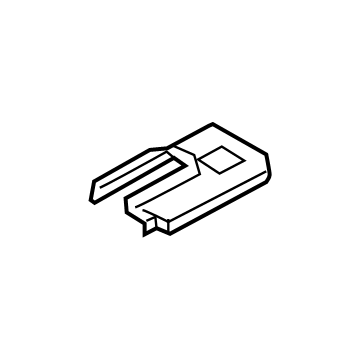 LB5Z-7861748-AAX Ford Seat Track Cover Illustration 1 of 1