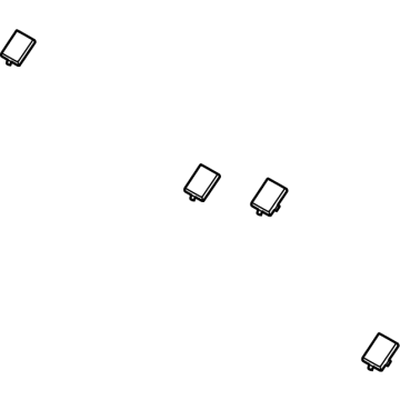 JL1Z-78672A40-AU Ford Access Hole Cover Illustration 1 of 1