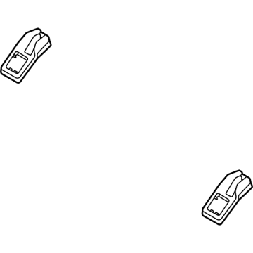 JL1Z-78666B03-AJ Ford Hinge Cover Illustration 1 of 1