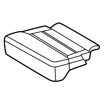 SL1Z-7863804-BA Ford Rear Seat Cushion Cover Assembly Illustration 1 of 1