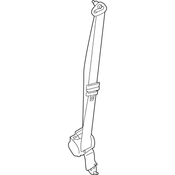 2024 Ford E-Transit Seat Belt - LK4Z-14611B08-DC