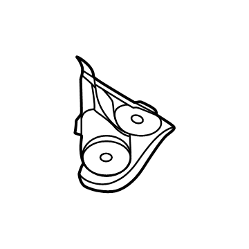 PZ1Z-9N454-B Ford Heat Shield Illustration 1 of 1