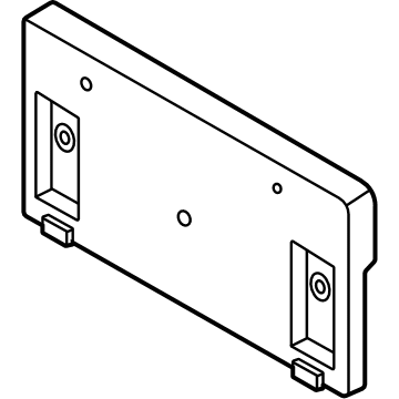 2025 Ford Ranger License Plate - N1WZ-17A385-N