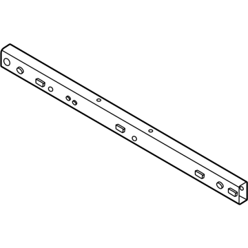 MB3Z-17757-C Ford Front Bumper Assembly Illustration 1 of 1