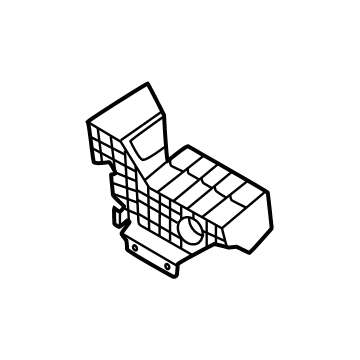 N1WZ-16A038-B Ford MOULDING ASY - FENDER Illustration 1 of 1