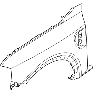 2025 Ford Ranger Fender - N1WZ-16006-G