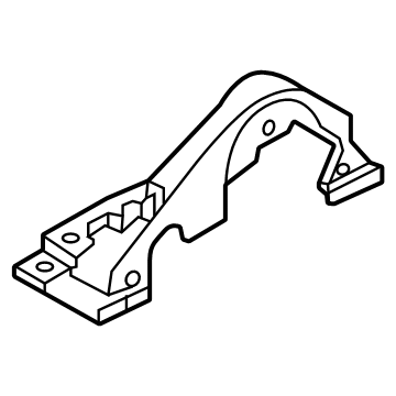 M2DZ-98666L76-AB Ford Seat Back Latch Cover Illustration 1 of 1