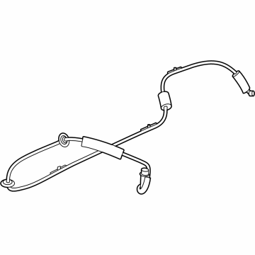 R2TZ-17A605-B Ford Windshield Washer Hose Illustration 1 of 1