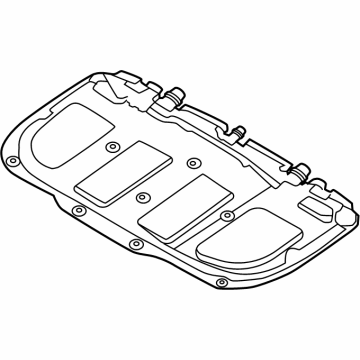 N1WZ-16738-B Ford SOUND DEADENER Illustration 1 of 1