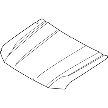 2025 Ford Ranger Hood - N1WZ-16612-V