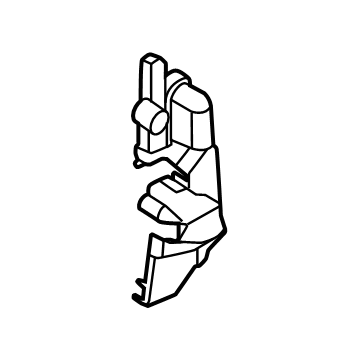 PZ1Z-18481-A Ford Support Bracket Illustration 1 of 1