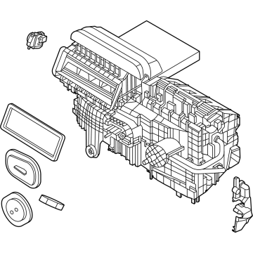 2024 Lincoln Nautilus Heater Core - PZ1Z-19B555-E