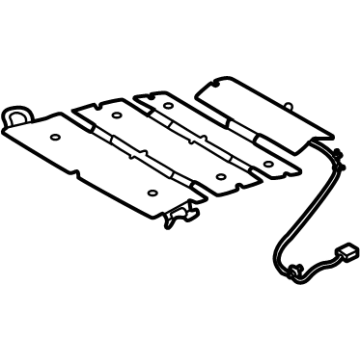 SL7Z-14D696-D Ford Heating Element Assembly Illustration 1 of 1