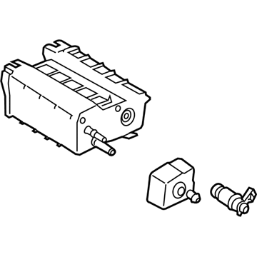 D2BZ-9D653-C Ford Fuel Vapour Store Cannister Illustration 1 of 1