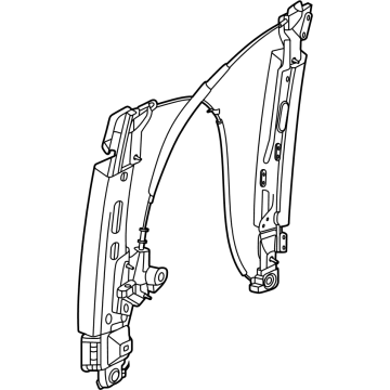 2025 Ford Ranger Window Regulator - N1WZ-6023201-J