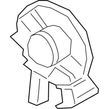 PZ3Z-14B345-A Ford Side Air Bag Sensor Illustration 1 of 1