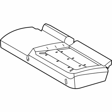 2025 Ford Bronco Seat Cushion - M2DZ-7863841-B