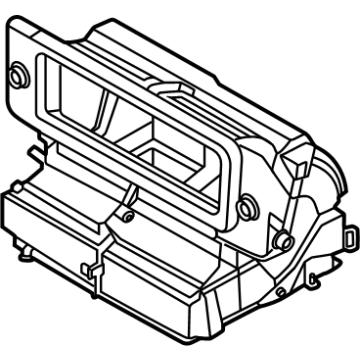 MB3Z-18457-F Ford DUCT - HEATER AIR INLET Illustration 1 of 1