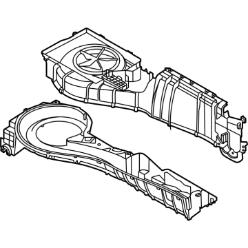 MB3Z-19930-K Ford Housing Illustration 1 of 1