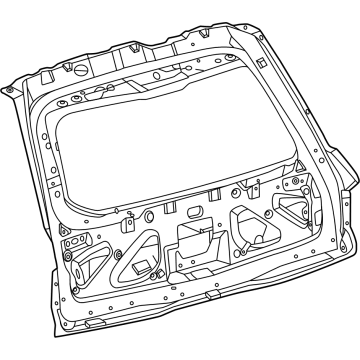 SL7Z-7840010-A Ford GATE ASY - LIFT Illustration 1 of 1