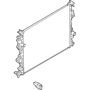 2024 Lincoln Nautilus Radiator - PZ1Z-8005-A