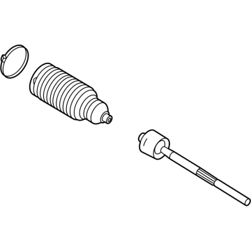 2025 Ford Ranger Tie Rod End - MB3Z-3280-C