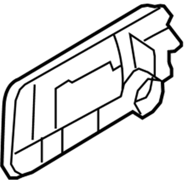 CL3Z-1626604-CB Ford Door Handle Assembly Outer Illustration 1 of 1