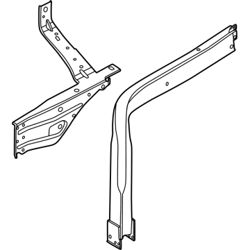 2025 Lincoln Navigator Radiator Support - JL3Z-16C274-B