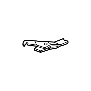 LK4Z-2A637-A Ford LEVER - PARKING BRAKE OPERATIN Illustration 1 of 1