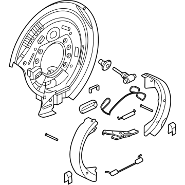 LK4Z-2C220-A Ford Adaptor Illustration 1 of 1