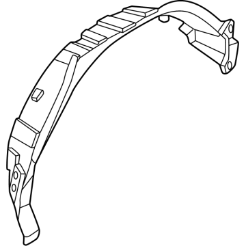 R2TZ-5827824-A Ford Rear Corner Panel Inner Illustration 1 of 1