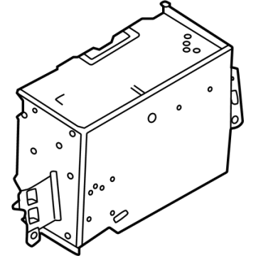 N1WZ-18K810-AA Ford RADIO Illustration 1 of 1