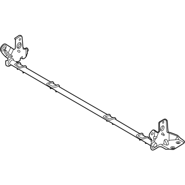 MB3Z-26613B90-C Ford Hinge Assembly Illustration 1 of 1