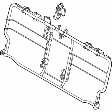 MB3Z-26613A38-E Ford FRAME - REAR SEAT BACK RETAINI Illustration 1 of 1