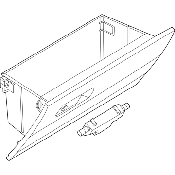 2024 Ford Ranger Glove Box - N1WZ-60060T10-FA