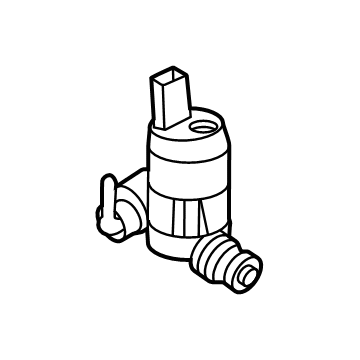 2025 Lincoln Nautilus Washer Pump - LCBZ-17664-A
