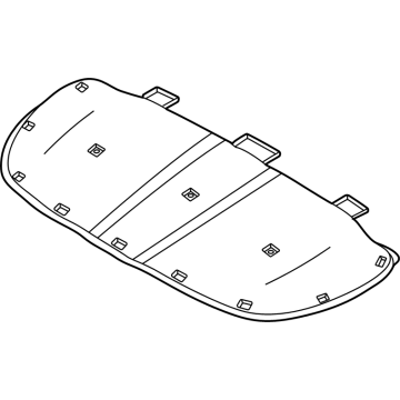 R2TZ-16738-A Ford Insulator Illustration 1 of 1