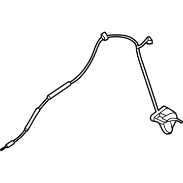 2025 Lincoln Nautilus Hood Cable - P2SZ-16916-A