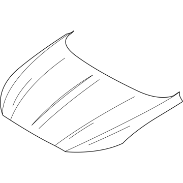 2025 Lincoln Nautilus Hood - R2TZ-16612-A