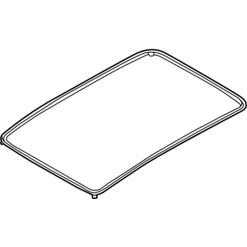 R2TZ-7851884-A Ford Roof Panel Opening Seal Illustration 1 of 1
