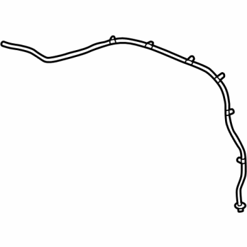 R2TZ-58502C52-A Ford Water Drain Tube Illustration 1 of 1
