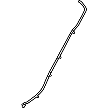 R2TZ-58502C52-C Ford Water Drain Tube Illustration 1 of 1