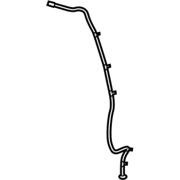FL3Z-16502C52-H Ford Water Drain Tube Illustration 1 of 1